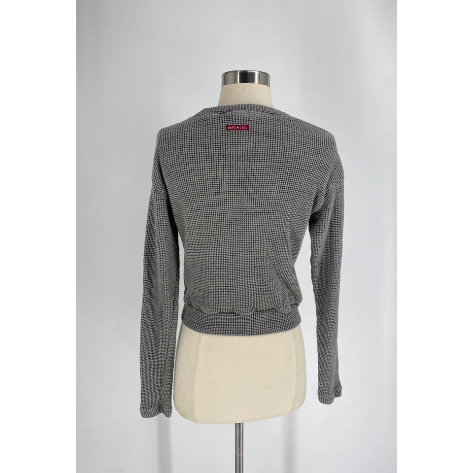 Hard Tail Forever Pre- Shrunk Long Sleeve Waffle Knit Women’s Athletic Top Sz S - Image 3 of 4