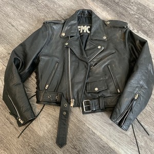 fmc leather motorcycle jacket