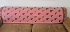 Soft and Cozy Peruvian Baby Alpaca Long Scarf / Shawl, Alpaca Design. Reversible