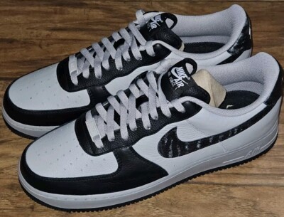 Nike Air Force 1 Low Custom Basketball Shoe Cobblestone/Black US Men Size 12
