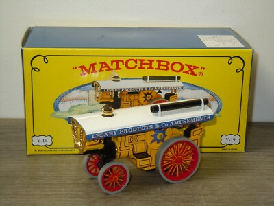Fowler B-6 Showman's Engine - Matchbox Yesteryear Y-19 in Box *49359