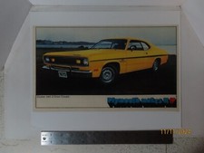 Plymouth Duster 340 2-door Coupe 14" X 11" poster on heavy duty glossy paper new