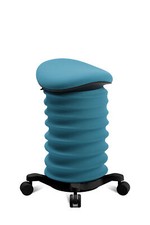 Topstar Sitness 4D Hocker mit Rollen petrol Aktiv sitzen ergonomisch beweglich