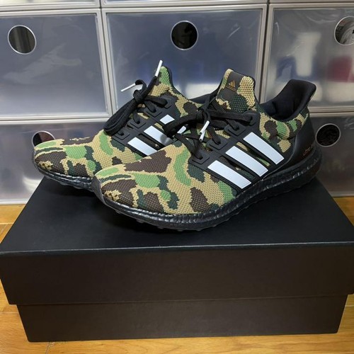 adidas Mens Bape X Ultraboost 'green Camo' - F35097 Athletic