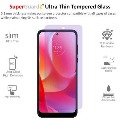 Pellicola In Vetro Temperato Per Motorola One Hyper: HD Trasparente, Anti-graffio 9H E Anti-impronte, Senza Bolle - 3