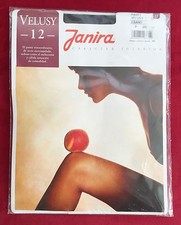 Women Janira Lycra Pantyhose Size Small Ebony Color New Very Soft