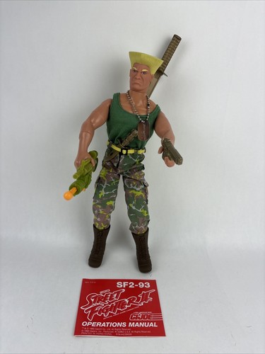 Vintage Hasbro 1992 G.I. Joe Capcom Street Fighter II Guile 12" Actionfigur - Bild 2 von 11