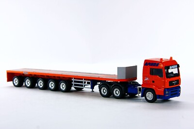 ミニカー 1/50 WSI用 パレットトラック トレーラー レッド ミニカー 1/50 WSI用 パレットトラック トレーラー レッド