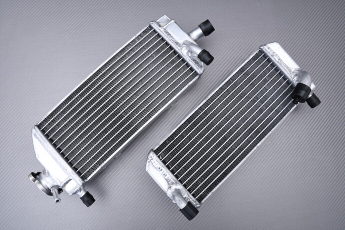 Radiateurs Eau AVDB SUZUKI RM 125 alu Racing renforcé droit gauche