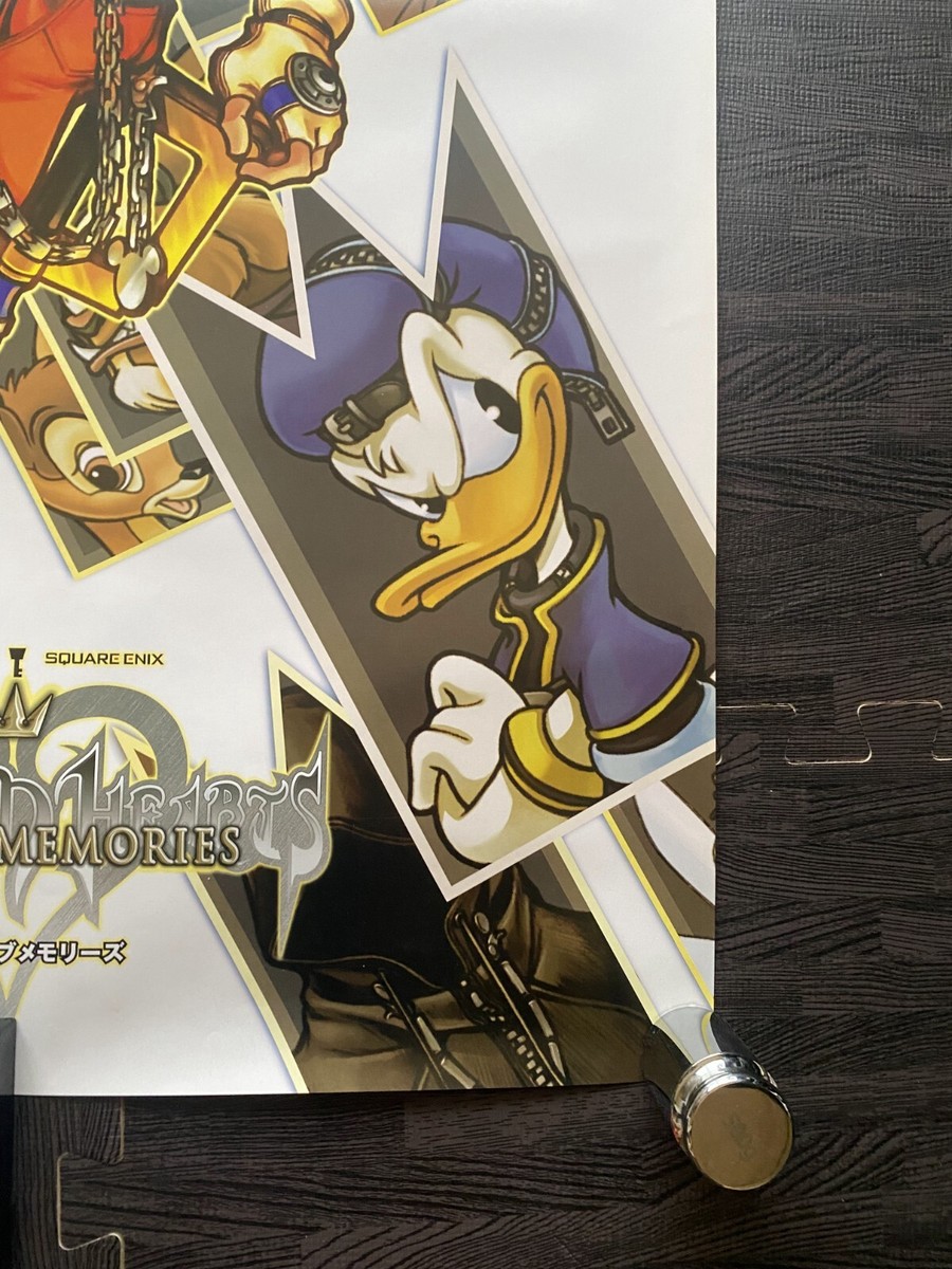キングダムハーツ『チェイン オブ メモリーズ』B2 ポスター
©︎Disney Kingdom Hearts Chain of Memories Original Poster Licensed B2