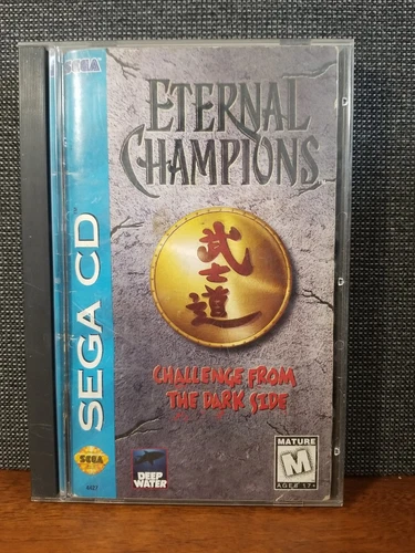 Eternal Champions: Challenge From the Dark Side (Sega CD, 1994) Complete cib