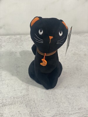 Target Hyde and Eek! Halloween You Put A Spell On Me Soft Cat 6.5  Tall NEW