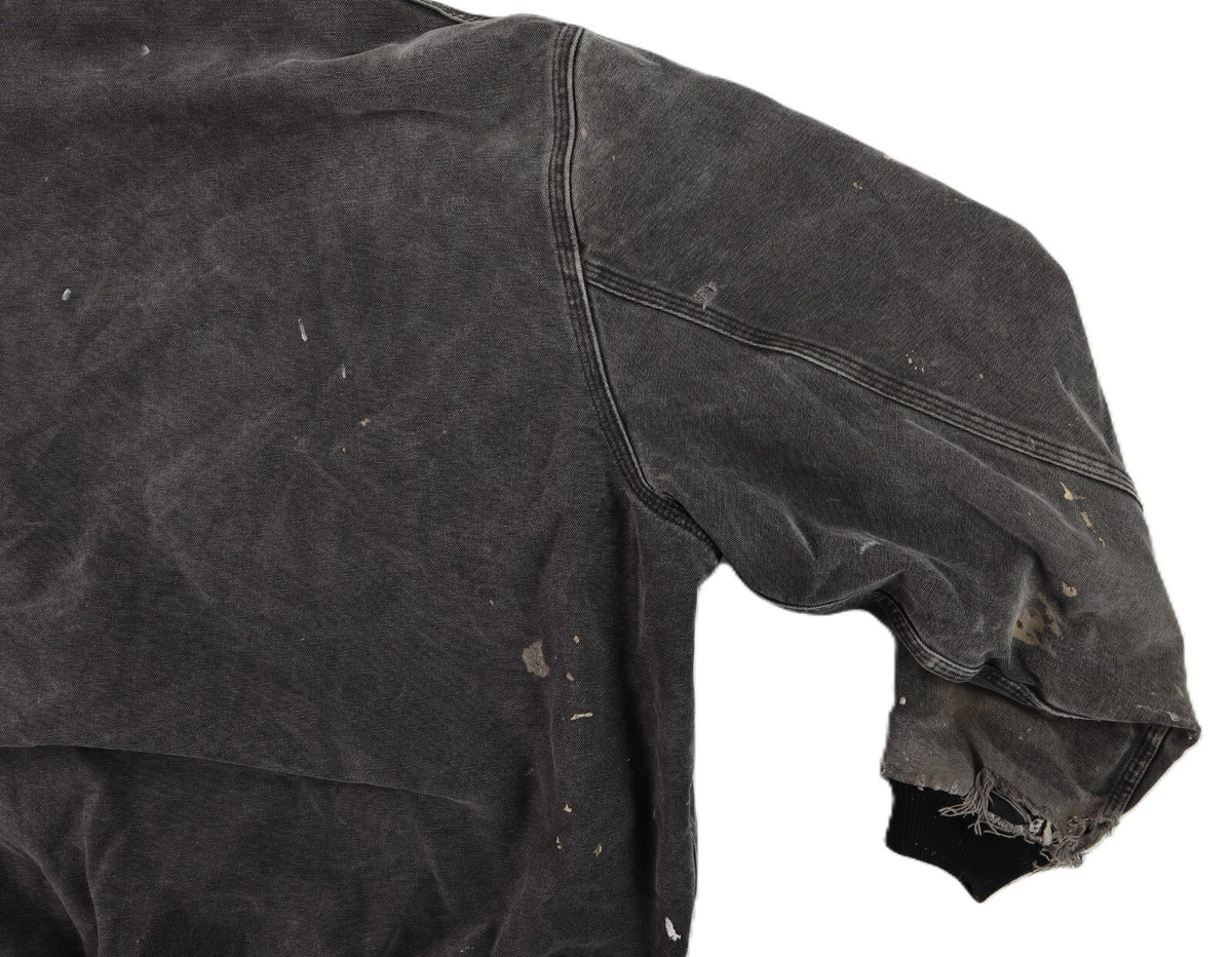 VTG 90's CARHARTT J06 USA Men's 2XL Onyx Black Quilted Lined VTG 90's CARHARTT J06 USA Men's 2XL Onyx Black Quilted Lined