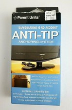 One 1 PARENT UNITS  Anti-Tip  Anchoring System - New in Box