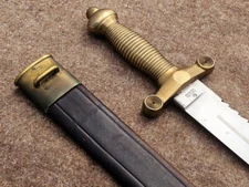 Swiss Army  Short Sword  Fascine Knife with sawback M1842/52 S8