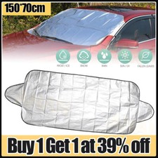 Image of Front Car Windscreen Sun Shield Shades Protect Window UV Block Screen Heat Wind