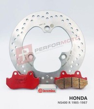 Brembo Serie Oro Rear Disc and SP Pads fits Honda NS400 R F-G 1985-1987