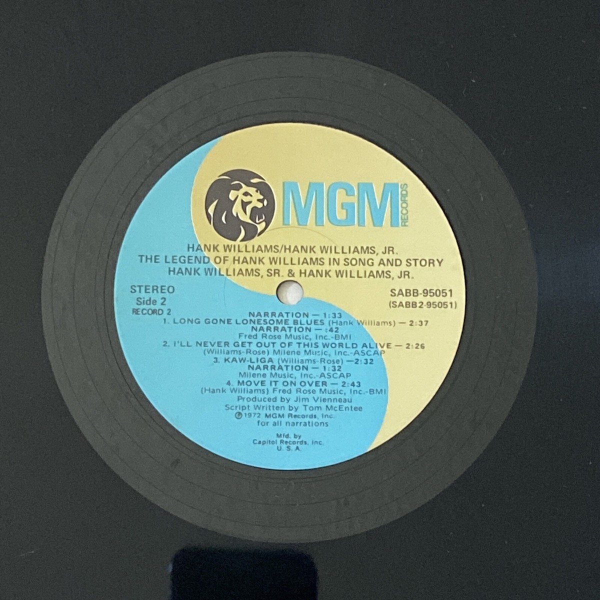 DA PHANUM THE LARRY INGRAM STORY　レアアルバム Hank Williams/Hank Williams,Jr.The Legend of Hank Williams