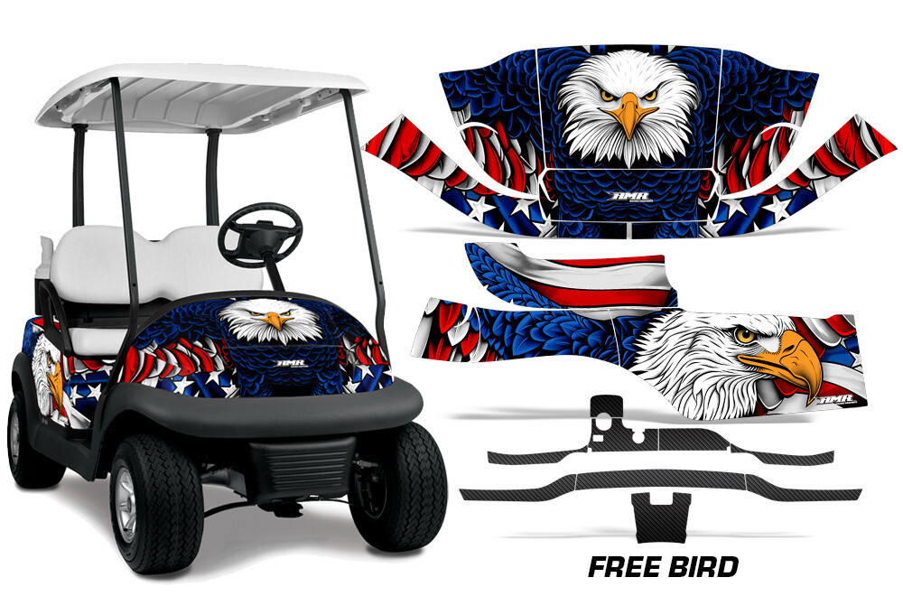 Graphics Decal Stickers For Club Car Precedent I2 2004-2017 