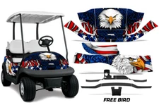 Golf Graphics Decal Stickers For Club Car Precedent I2 2004-2017 FREEBIRD