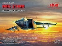 Mig-25 Bm, Soviet Strike Flugzeug Fighter 1:72 Kunststoff Modell Kit Icm