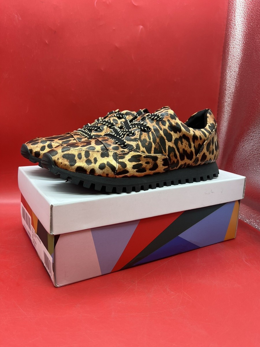 Katy Perry The Lilia- Golden Leopard Brown Multi- Brand New