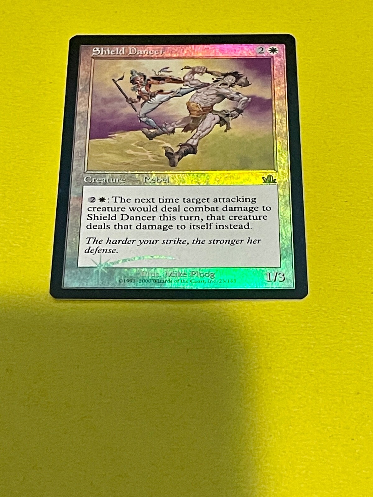 Shield Dancer FOIL Prophecy - LP White Uncommon - Free Shipping