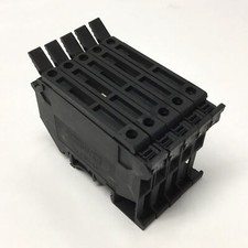 Lot of 5 Phoenix Contact UK 5-HESI Fuse Modular Terminal Blocks 24V LED, 5x20mm