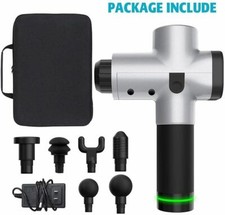 PROFESSIONAL MASSAGE GUN HANDHELD PERCUSSION MUSCLE MASSAGER FOR PAIN RELIEF