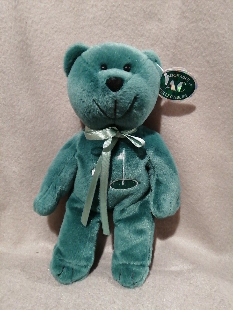 MASTERS テディベア AC adorable collectibles master of the course teddy bear green