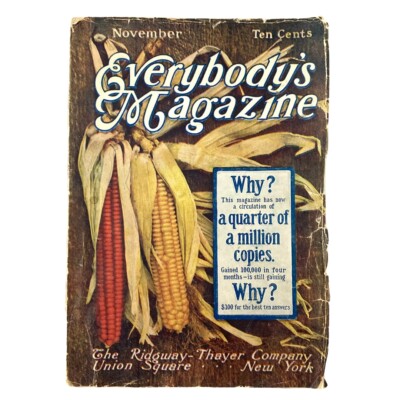 VTG Everybody's Magazine November 1903 A Game of Duplicate Whist No Label