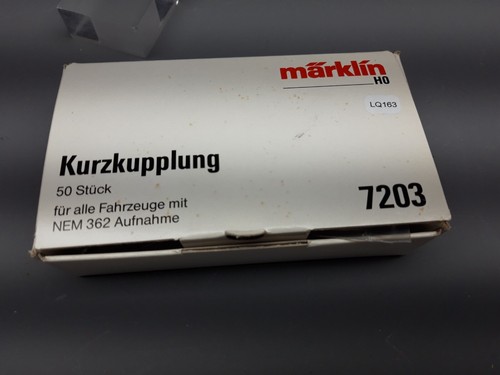 LQ163 MARKLIN 7203 Boite attelages étroits Kurzkupplung - Picture 4 of 8