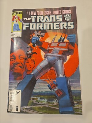 The Transformers #1 Facsimile Reprint Skybound NM 