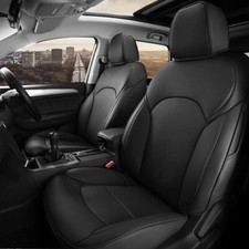 For Ford Explorer 2016-2019 Car 5 Seat Covers Full Set Cushion Repl Black