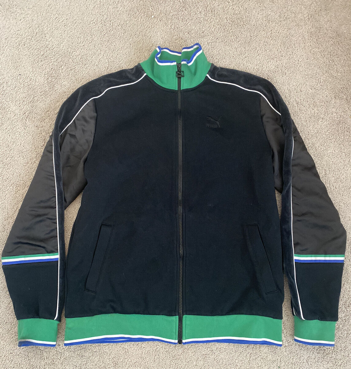 Puma x Big Sean T7 Track Jacket Full Zip Mens Size Large Puma x Big Sean T7 Track Jacket Full Zip Mens Size Large