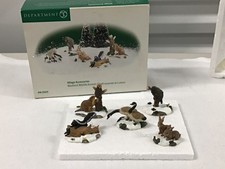 DEPT56 WOODLAND WILDLIFE ANIMALS Accessories ...