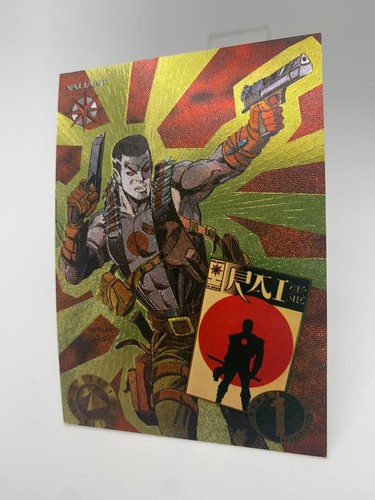 1993 Upper Deck Valiant Era First Appearances Bloodshot FA9 FOIL CHASE CARD - Picture 3 of 4
