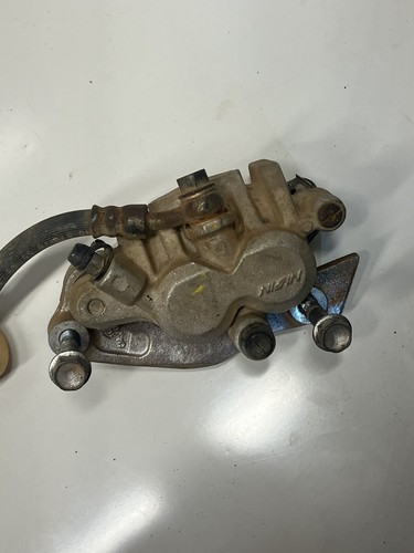Honda CRF150F 2003 OEM pinza de freno delantera cilindro maestro manguera Nissan funcionando - Imagen 11 de 14
