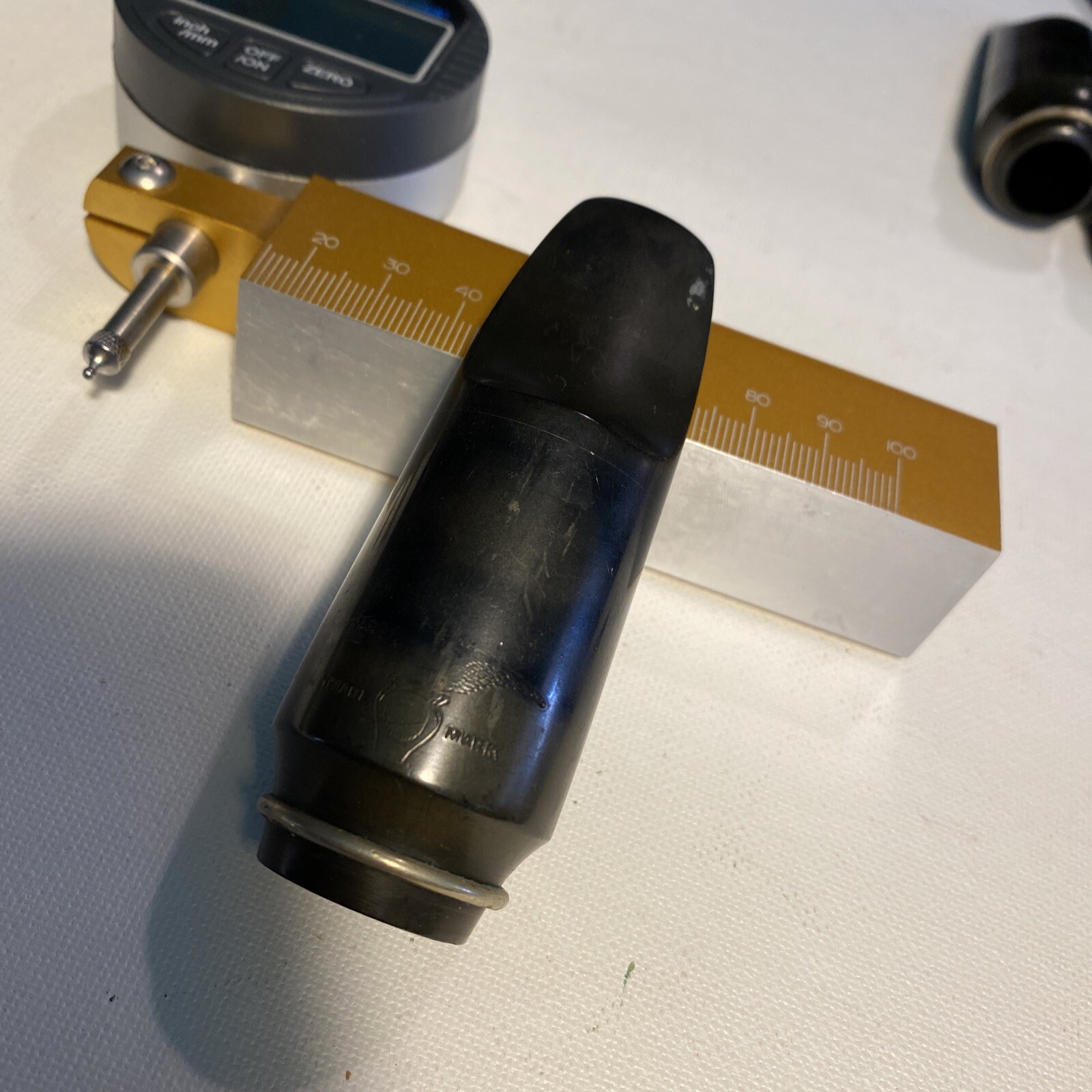 VINTAGE CONN EAGLE TRADEMARK C MELODY SAXOPHONE MOUTHPIECE HR, LARGE