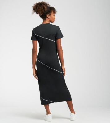 Nike Sportswear Knit Midi Dress Tight Fit Black Crew Neck Womens X-Small NEW | eBay Nike Sportswear Knit Midi Dress Tight Fit Black Crew Neck Womens X-Small NEW | eBay