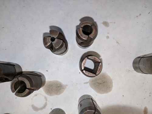 SET BESTEHEND AUS 16 SCHWEIZER STIL 16 mm BUCHSEN 35 MM LANG - EINIGE HARTMETALL CNC WERKZEUGE - Bild 2 von 4