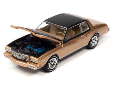 1980 CHEVROLET MONTE CARLO CAMEL GOLD 1/64 BY JOHNNY LIGHTNING