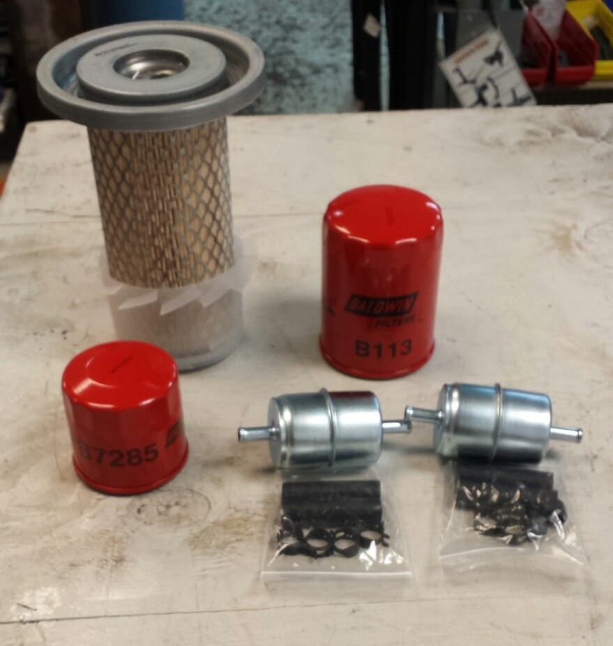 KUBOTA TRACTOR FILTERS G1800/G1800S GARDEN TRACTOR eBay