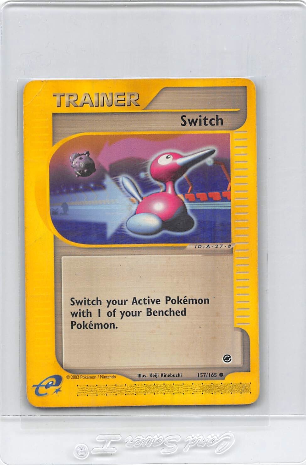 SWITCH 157/165 - NON-HOLO - Expedition - eREADER - WOTC POKEMON CARD - MP
