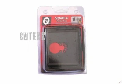 QBit SQ1000-D Double Gang Oscillating Multi Tool Saw Cut Blade Wall Outlet Box