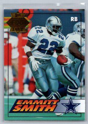 1994 Collector's Edge #44 Emmitt Smith 1st Day Gold NR/MT