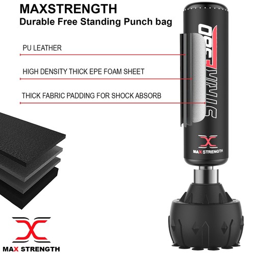 Free Standing Boxing Punching Bag Stand Kick Heavy MMA Martial Art Training - Picture 21 of 178