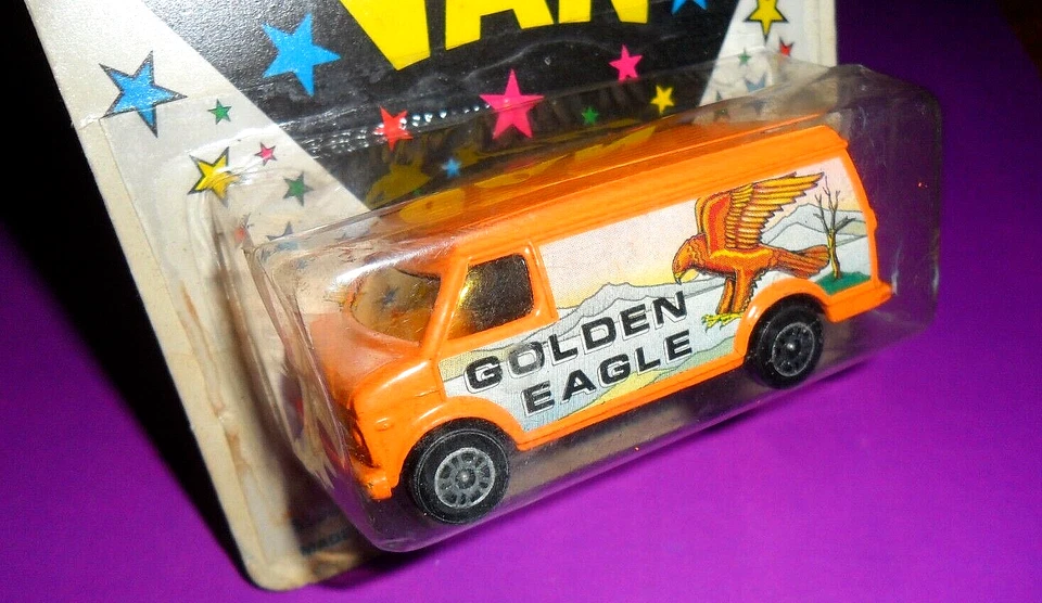 VINTAGE UNOPENED BLISTER PACK CORGI TOY CUSTOM VAN GOLDEN EAGLE IN PROTECTO PACK - Image 2 of 4