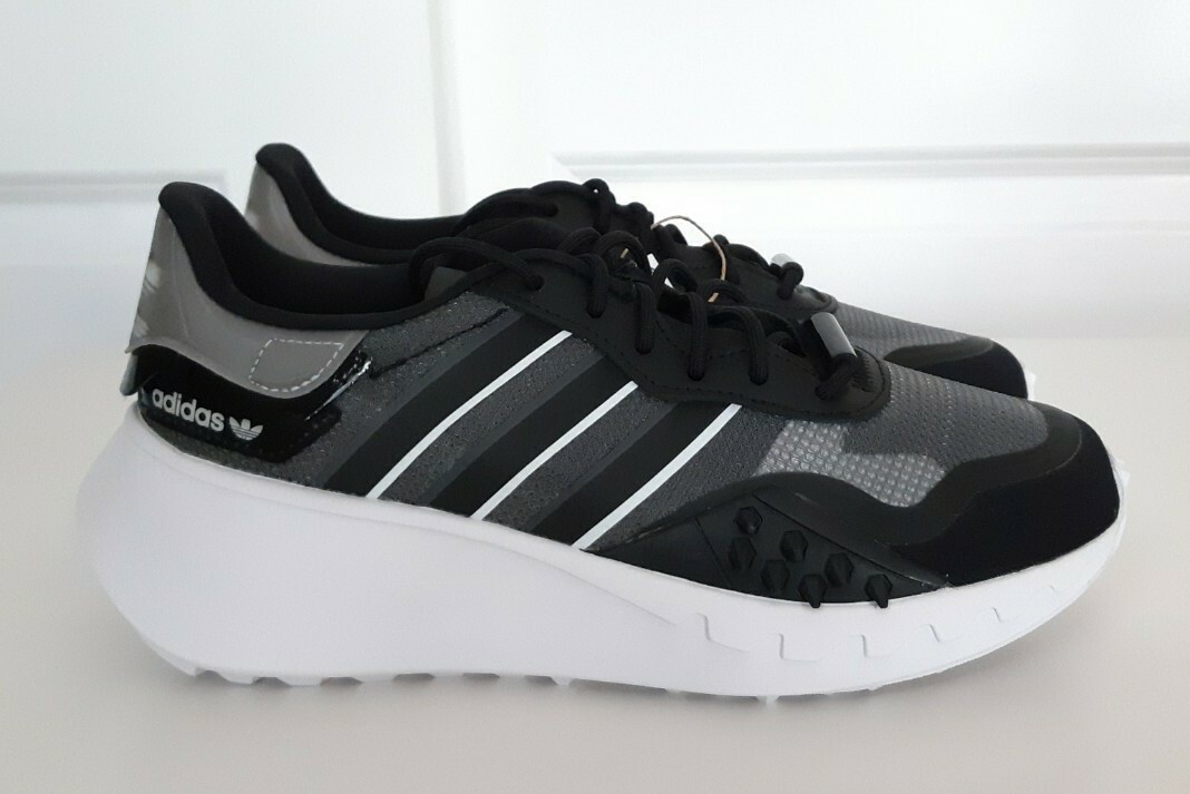 Adidas Choigo Running Shoes Women's Size Black Silver Metallic