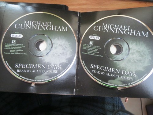 SPECIMEN DAYS, BY MICHAEL CUNNINGHAM - A NOVEL - CD AUDIO - 9 CDs - Imagen 6 de 6